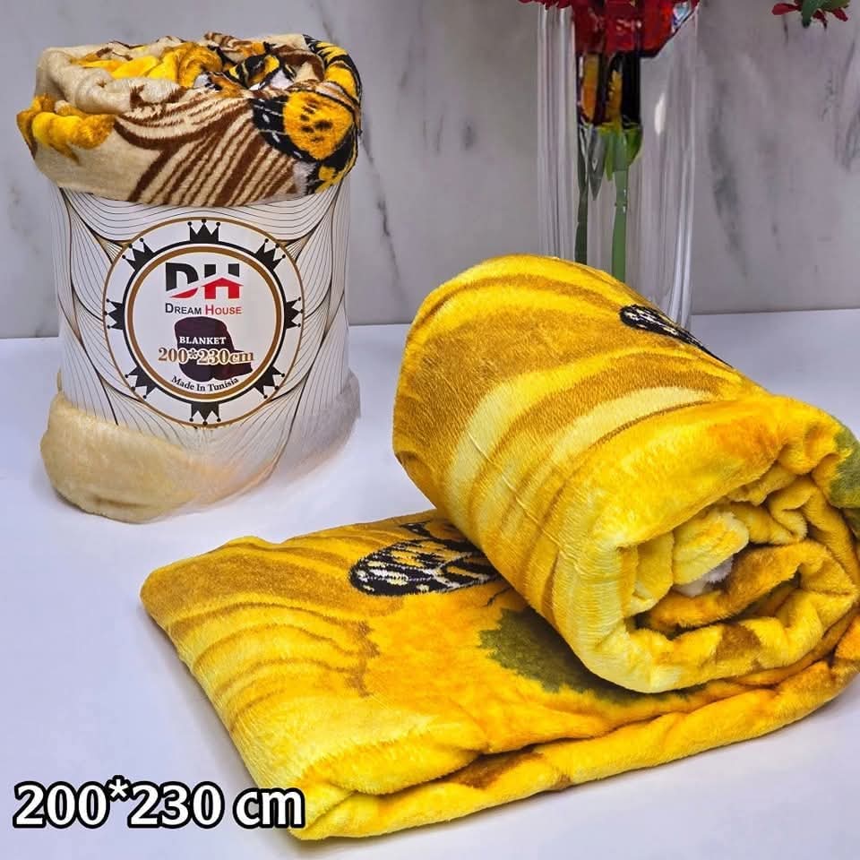 Plaide Polaire Épaisse 200×230 cm – Douce & Chaude