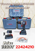 Visseuse BOSCH Brushless 48V Double Batterie