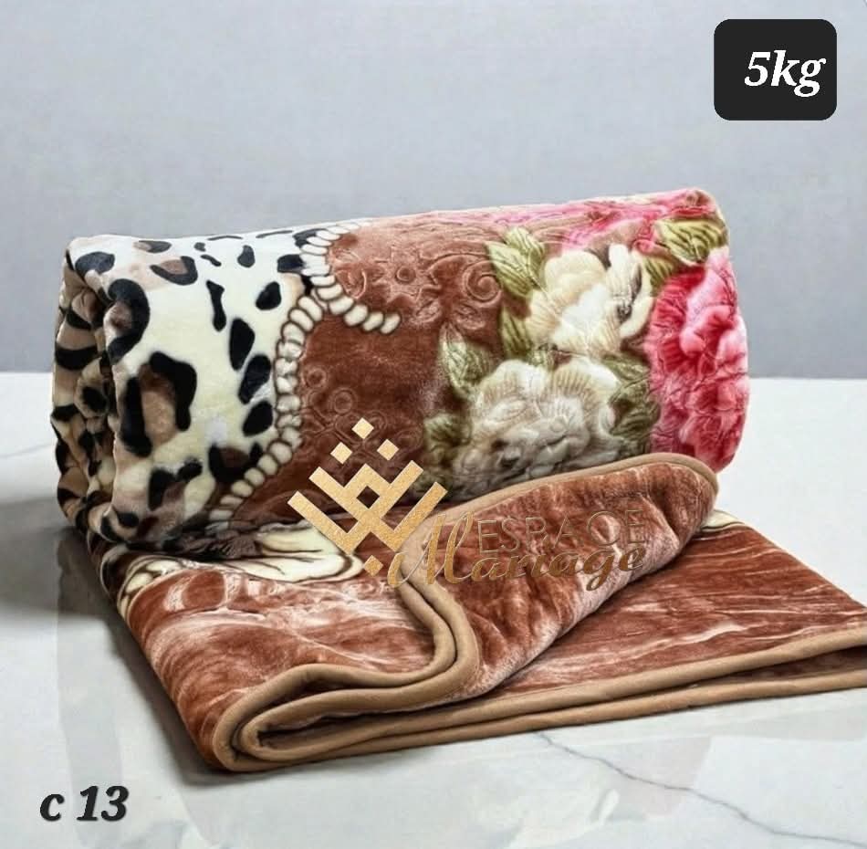Couverture Lourde Premium 5KG – Ultra Douce & Chaleureuse
