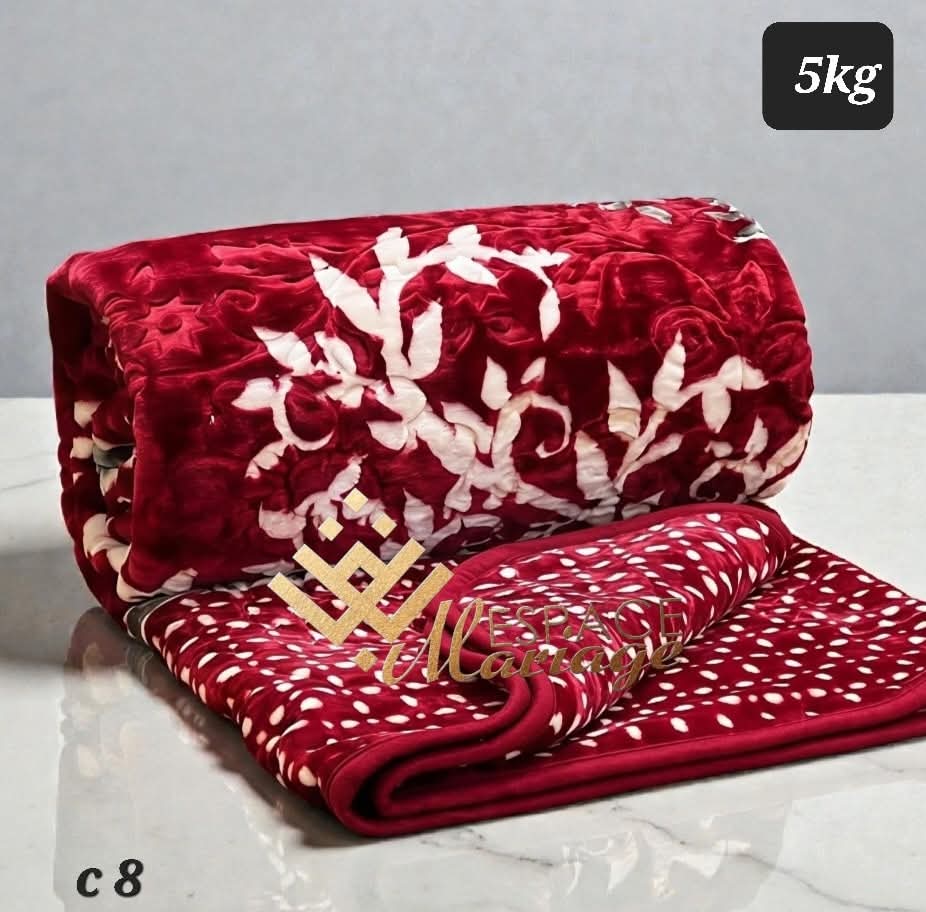 Couverture Lourde Premium 5KG – Ultra Douce & Chaleureuse