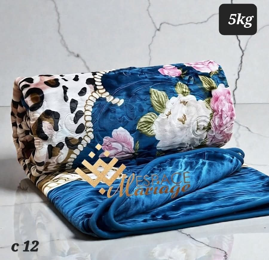 Couverture Lourde Premium 5KG – Ultra Douce & Chaleureuse
